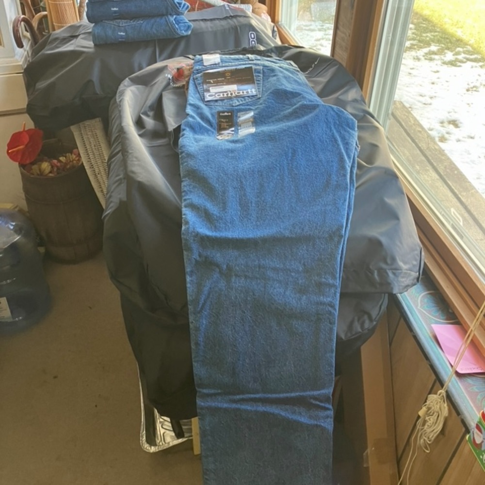Carhartt Men's Relaxed Fit Blue Jeans